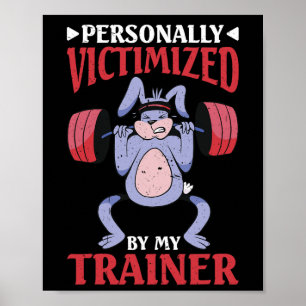 Póster Victimizado Personalmente Por Mi Entrenador 1