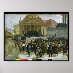 Póster Victims of the March Revolution