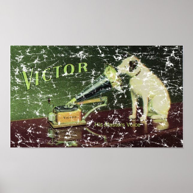 Póster Víctor 1899, afligido (Frente)