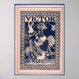 Póster Victor Bicycles