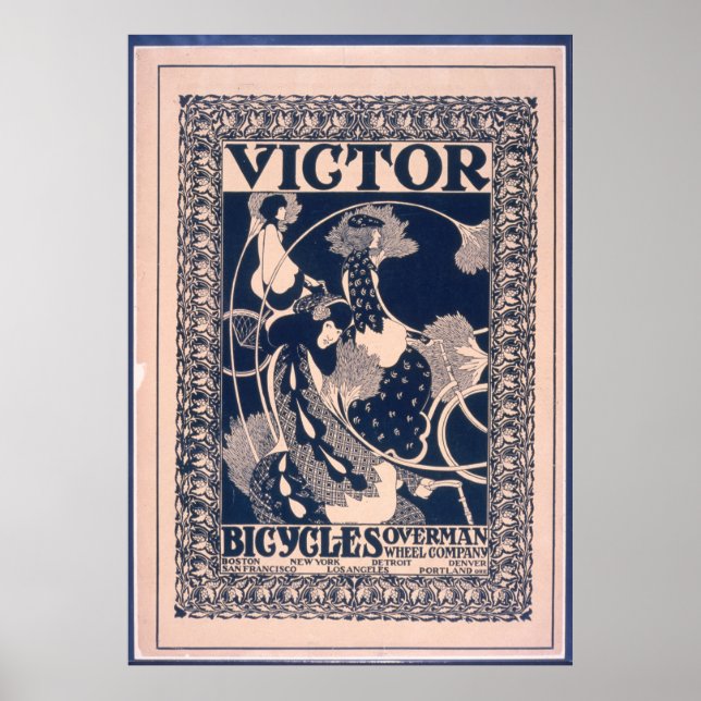 Póster Victor Bicycles (Frente)