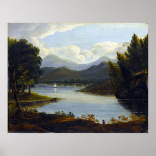 Póster Víctor de Grailly Hudson River Scene