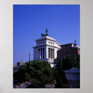 Póster Victor Emmanuel 2 Monumento Roma