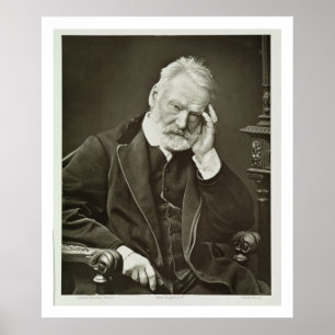 Póster Victor Hugo (1802-85), de 'Galerie Contemporaine