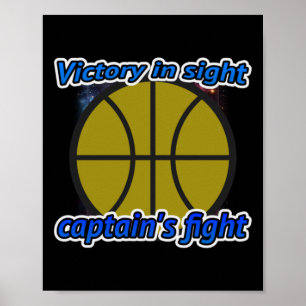 Póster Victoria a la Vista Lucha del Capitán