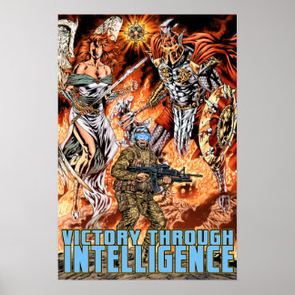 Póster Victoria a través de la inteligencia de Al Río