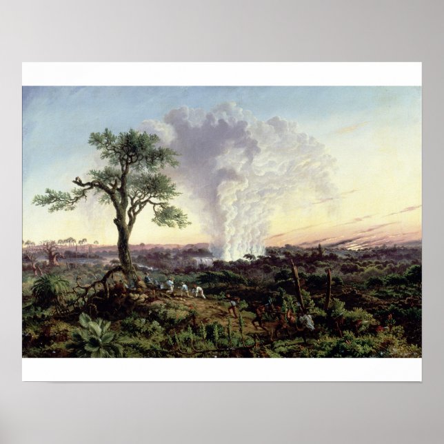 Póster Victoria cae al amanecer, con "El Humo" o "S" (Frente)