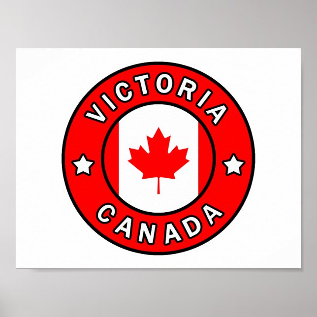 Póster Victoria Canadá (Frente)