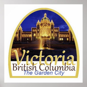 Póster VICTORIA Canadá