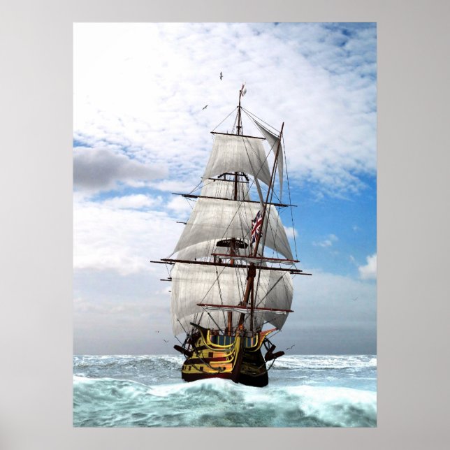 Póster Victoria de H M S (Frente)