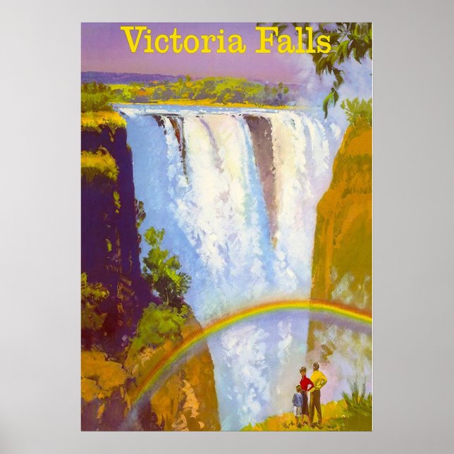 PÓSTER VICTORIA FALLS (Frente)