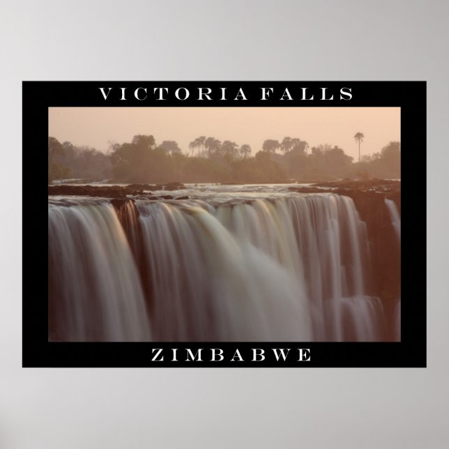 Póster Victoria Falls Sunrise Poster (Frente)