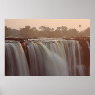 Póster Victoria Falls Surise