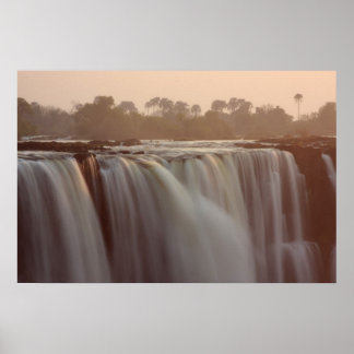 Póster Victoria Falls Surise