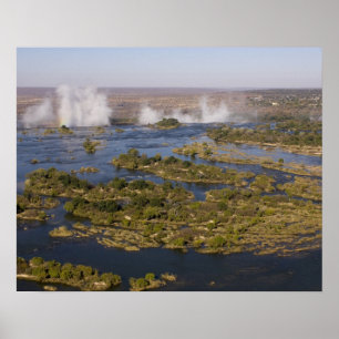 Póster Victoria Falls, Zambesi River, Zambia - Zimbabwe 2
