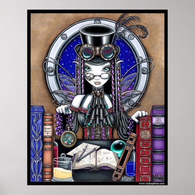 Póster Victoria Steam Punk Faerie Poster (Frente)