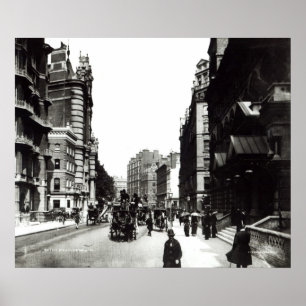 Póster Victoria Street, London, c.1890