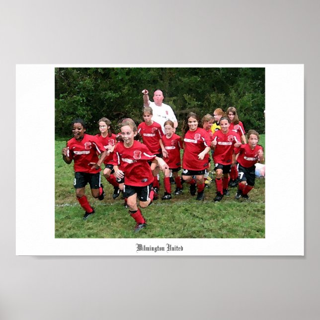 Póster Victoria Unida de Wilmington (Frente)