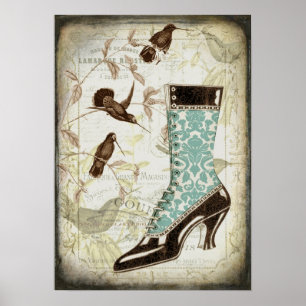 Póster Victorian Bootie Poster