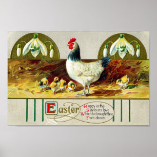 Póster Victorian Easter