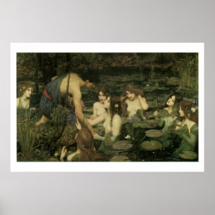Póster Victorian Fantasy  Painting Art Print 36x24