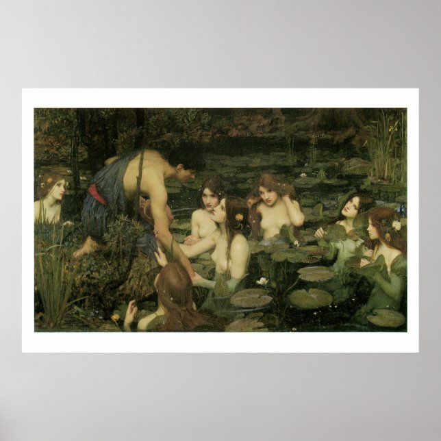 Póster Victorian Fantasy  Painting Art Print 36x24 (Frente)