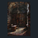 Póster Victorian Vintage Library Reading Room Wall Art<br><div class="desc">Victorian Vintage Library Reading Room Wall Art Vintage Books Library Decor Dark Academia Antique Oil Painting Bookworm Lover Gift Printable Dark Academia, Dark Academia aesthetic, Dark Academia style, vintage academia, gothic academic, classic literature aesthetic, moody vintage art, intellectual aesthetic, old books aesthetic, scholarly style, medieval academia, antique aesthetic, dark vintage...</div>
