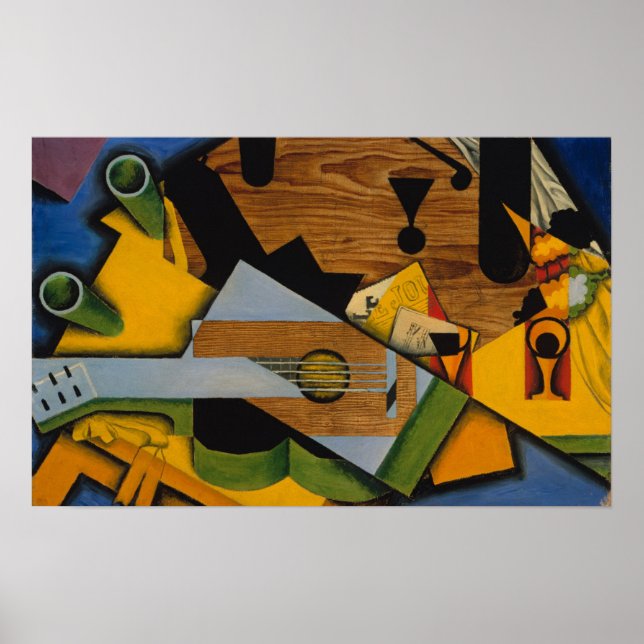 Póster Vida con guitarra (Frente)