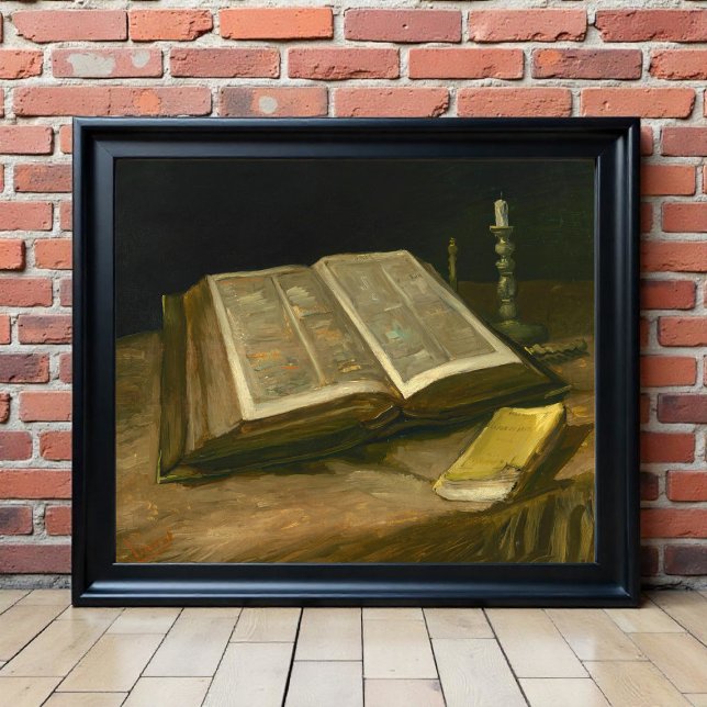 Póster Vida con la Biblia de Vincent Van Gogh (Subido por el creador)