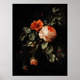 Póster Vida con Rosas de Elias van den Broeck