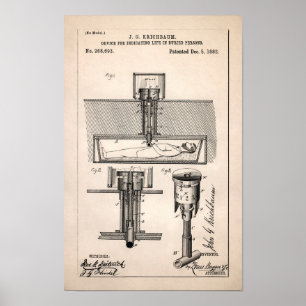 Póster Vida de cosecha en el Poster Coffin 1882