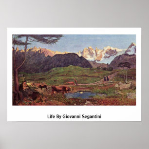 Póster Vida de Giovanni Segantini