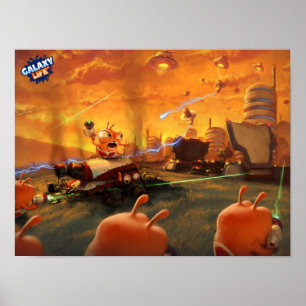 Póster Vida de la galaxia del poster