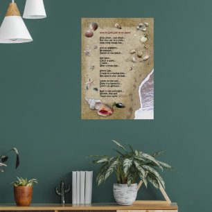 Póster Vida de la isla