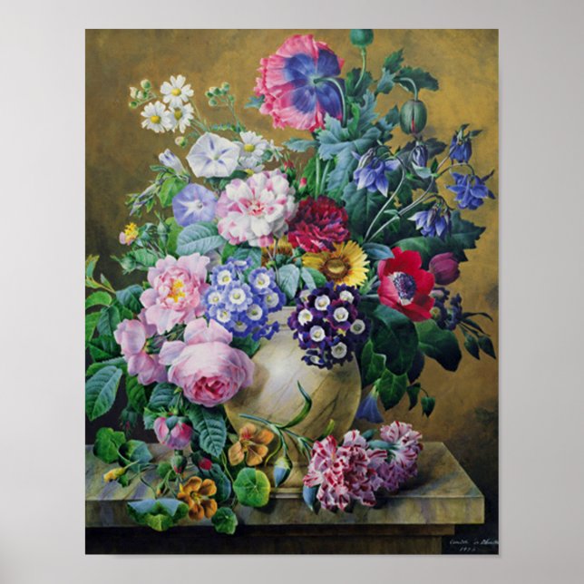 Póster Vida de las flores de verano (Frente)