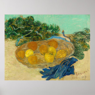 Póster Vida de Naranjas y Lemons Vincent Gogh