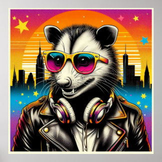 PÓSTER VIDA DE OPOSSUM EN LA CIUDAD 2