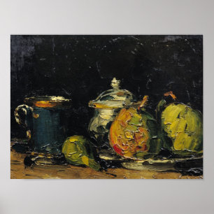 Póster Vida de Paul Cezanne el aún, c.1865