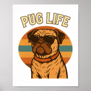 Póster Vida de Pug