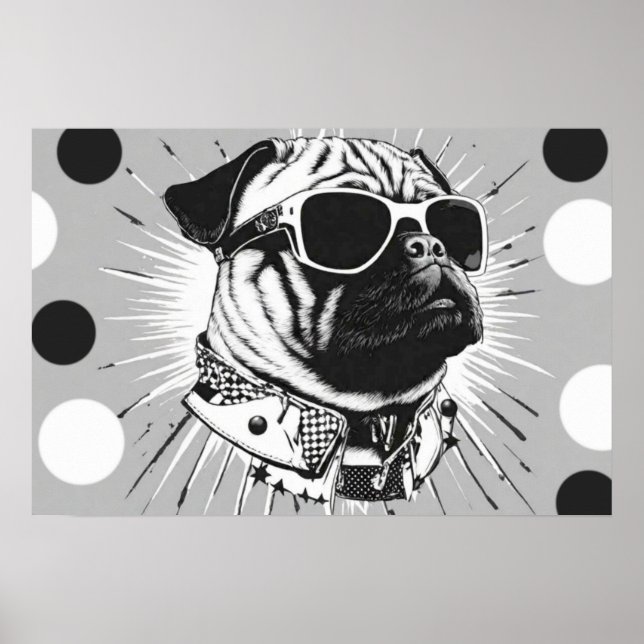 PÓSTER VIDA DE PUG 4 (Frente)