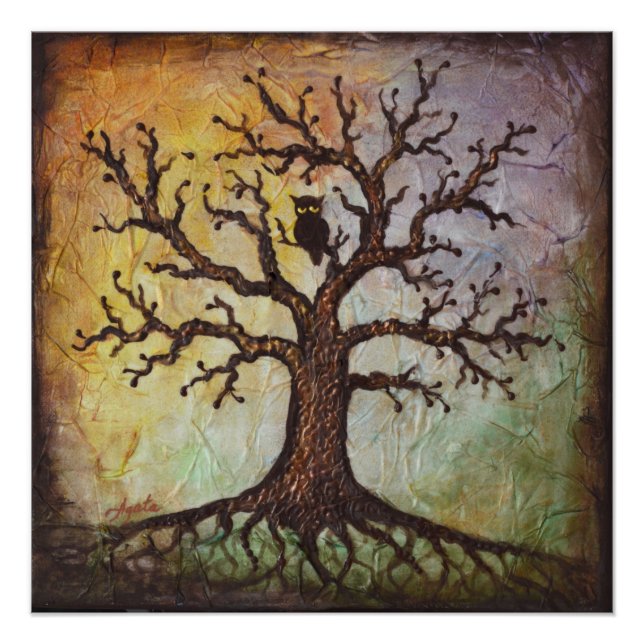 Poster "Vida de sabiduría" (Anverso)