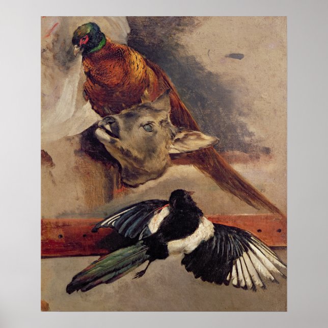 Póster Vida del juego fija, c.1812-16 (Frente)