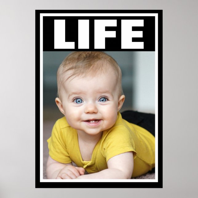 PÓSTER VIDA DEL NIÑO PEQUEÑO SONRIENTE PRO-VIDA (Frente)