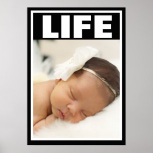 PÓSTER VIDA DEL NIÑO PEQUEÑO SONRIENTE PRO-VIDA