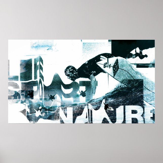 Póster Vida, deporte, naturaleza (Frente)