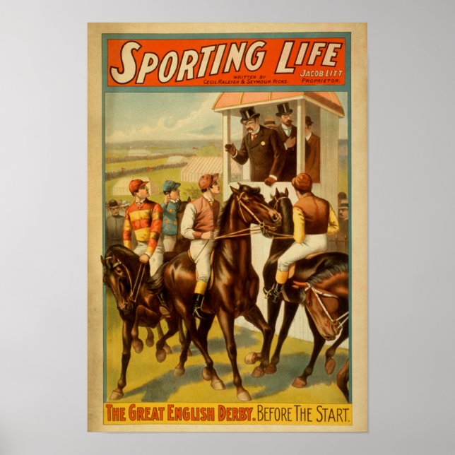 Póster Vida deportiva - El gran teatro derby inglés (Frente)