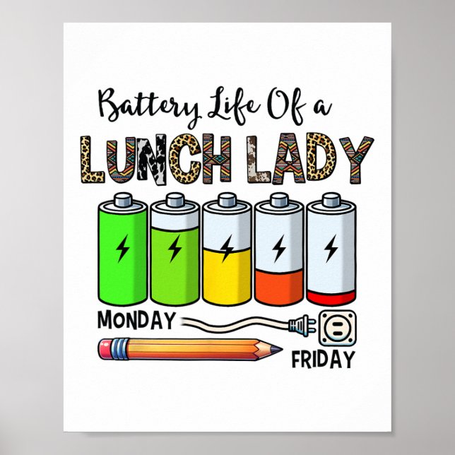 Póster Vida diaria de una cafetería Vibraciones Señora de (Frente)