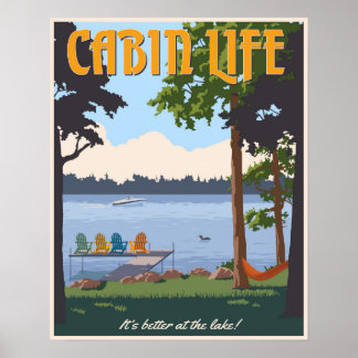 Póster Vida en cabina