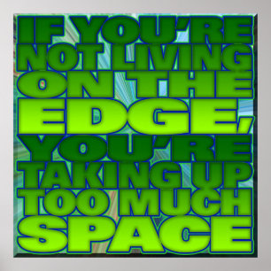 PÓSTER VIDA EN THE EDGE