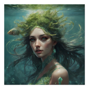 Póster Vida en un bol de peces no 19